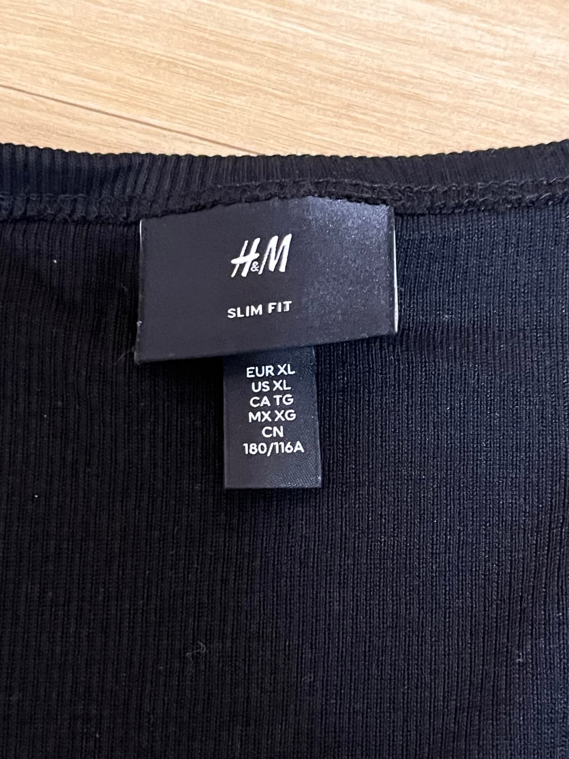 H&M 슬림핏 나시 XL 4장 상품이미지2
