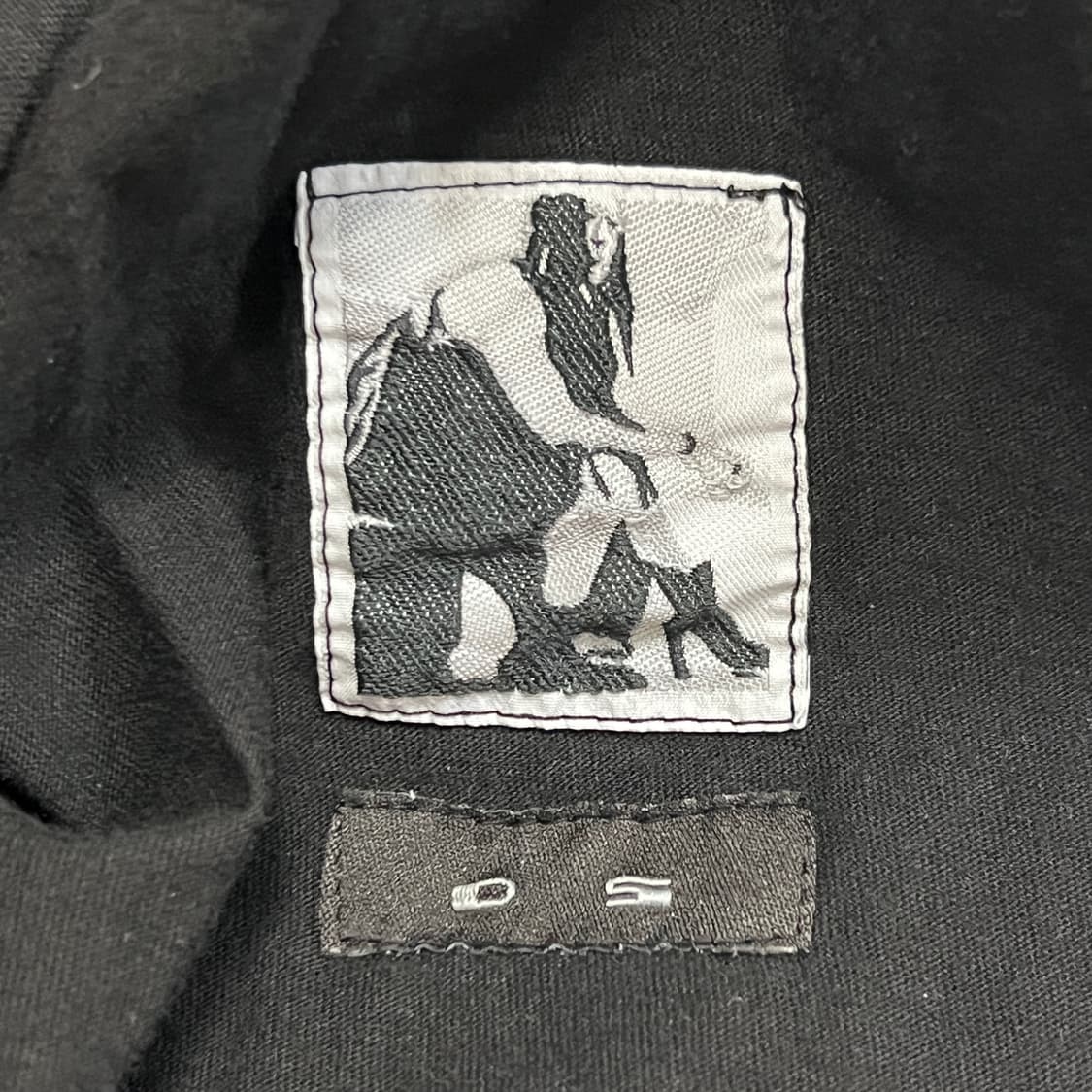 릭오웬스 15FW 다크쉐도우 레이어드 긴팔 티셔츠 롱슬리브 블랙 상품이미지7