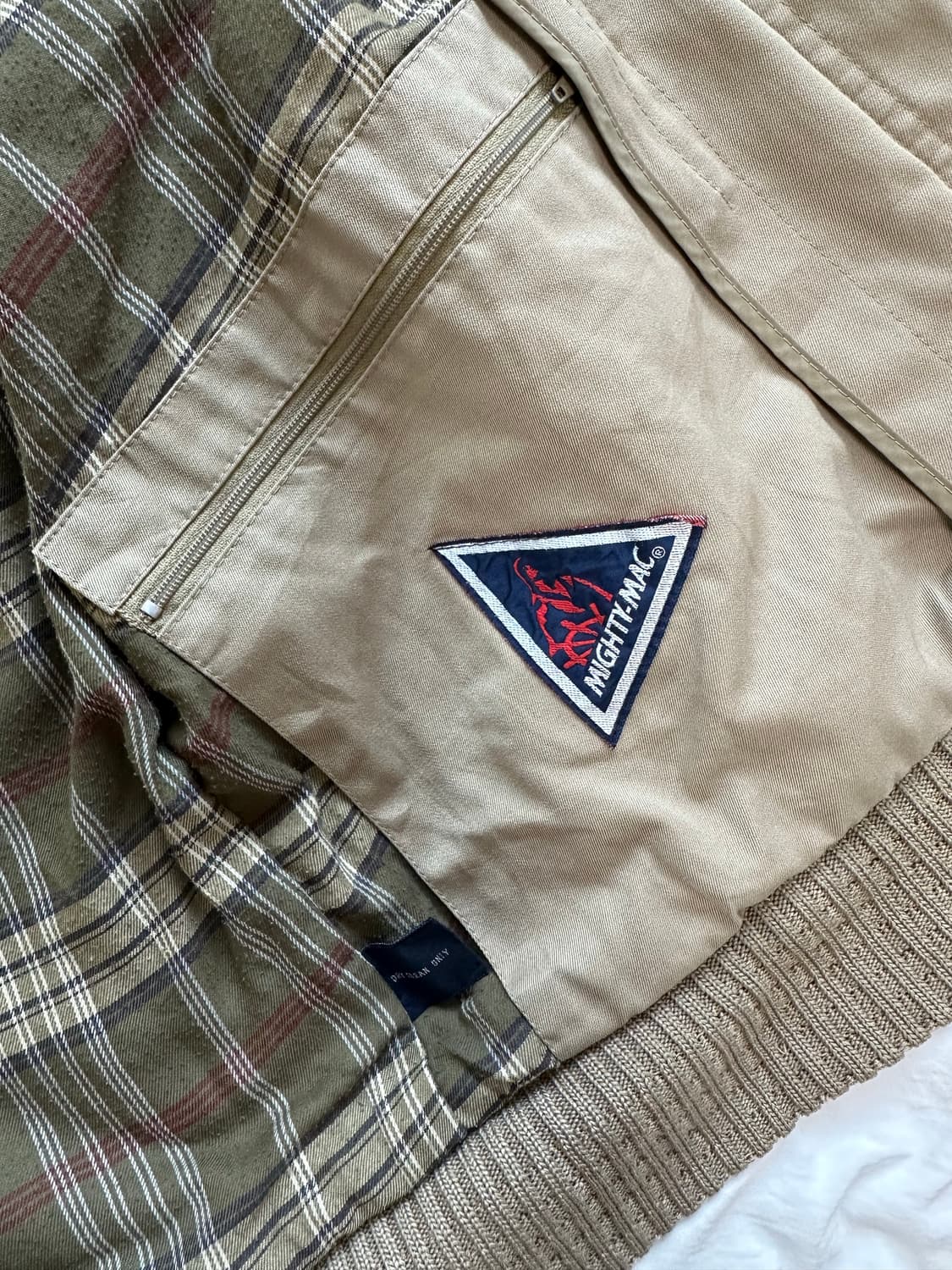 마이티 맥 90s 립 카라 해링턴 자켓 상품이미지6