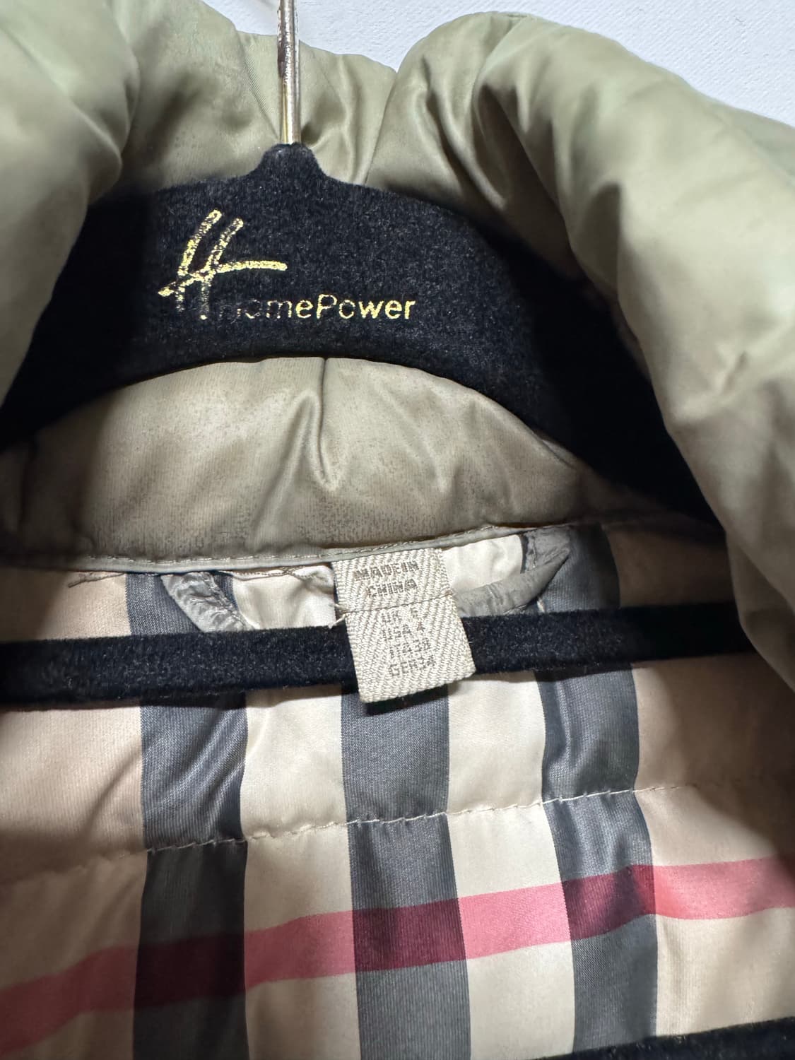 38 버버리 여성 나일론 패딩 자켓 상품이미지9