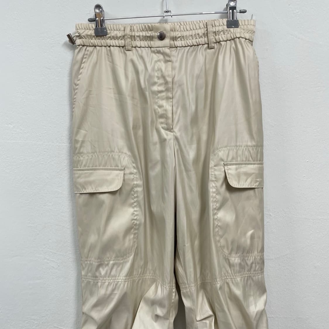 랑방 lanvin sport 크림 나일론 카고 조거 트랙 팬츠 38 상품이미지10