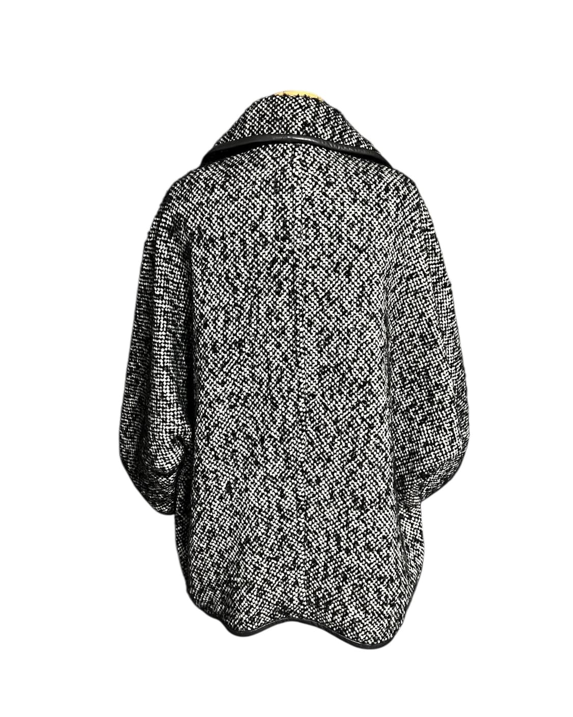 (최상)COACH 코치 트위드 코트 S/P 겨울코트 양가죽 상품이미지6