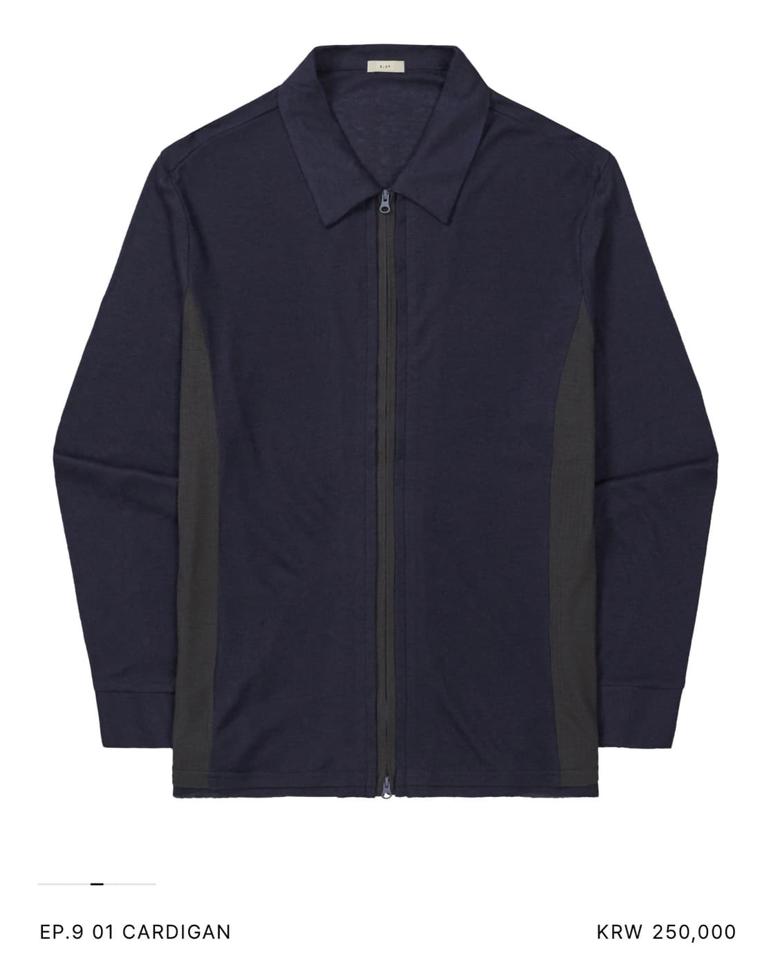 XLIM 엑슬림 ep9 01 가디건 네이비 L 상품이미지1