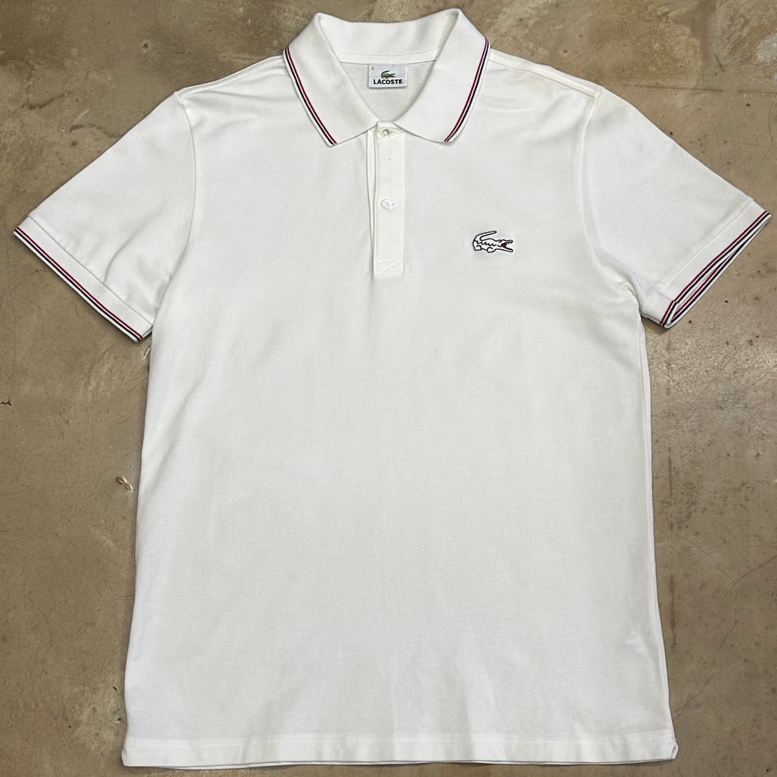 🫶🏻 라코스테 White 카라 반팔티 🫶🏻 상품이미지1