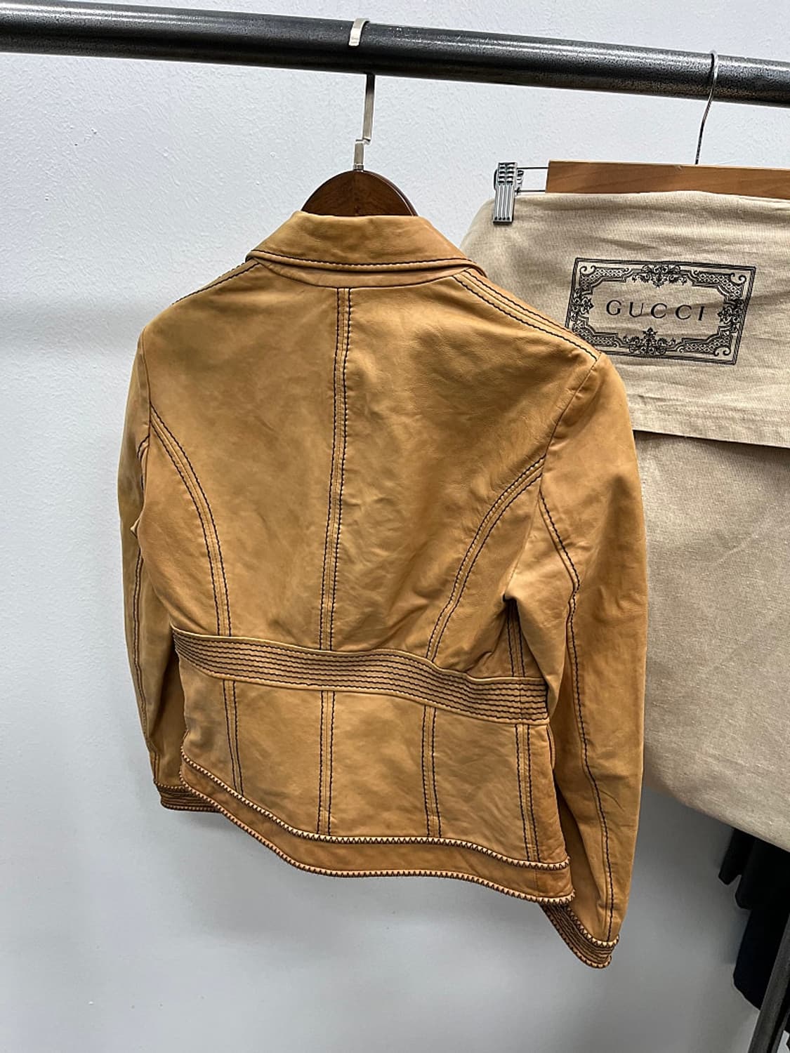 여) 구찌 컬랙션 웨스턴 레더자켓  상품이미지5