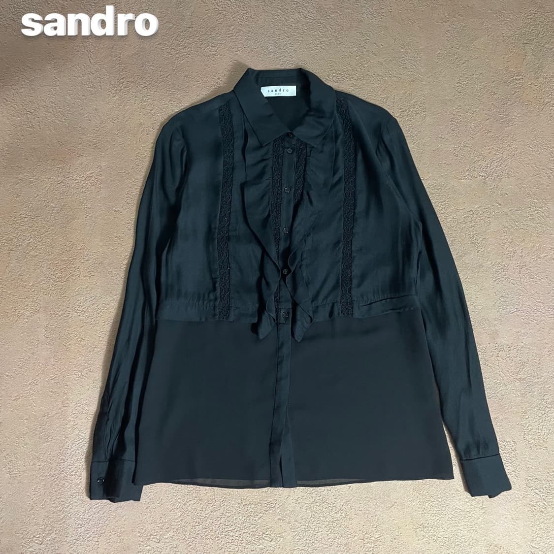 [79-160] 산드로 블라우스 (새상품급) 상품이미지1