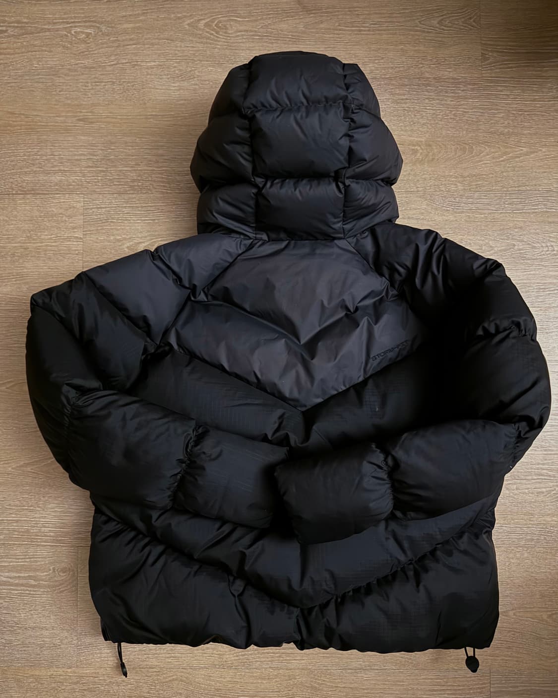 나이키 여성 스톰 핏 루즈 후드 다운 패딩(스포츠웨어 윈드 푸퍼) 판매 상품이미지2