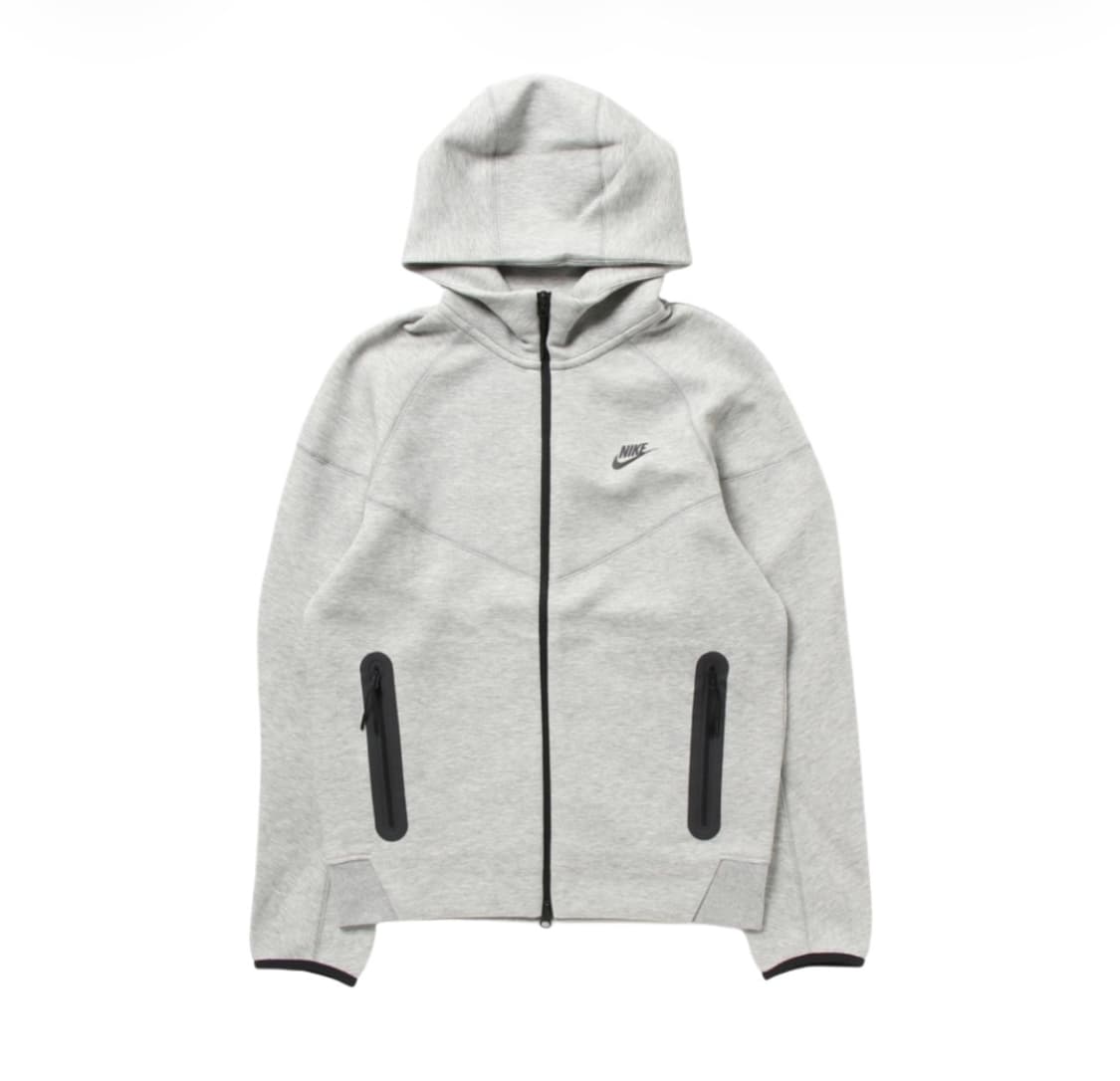 나이키 테크 플리스 후드 집업 그레이 상품이미지1