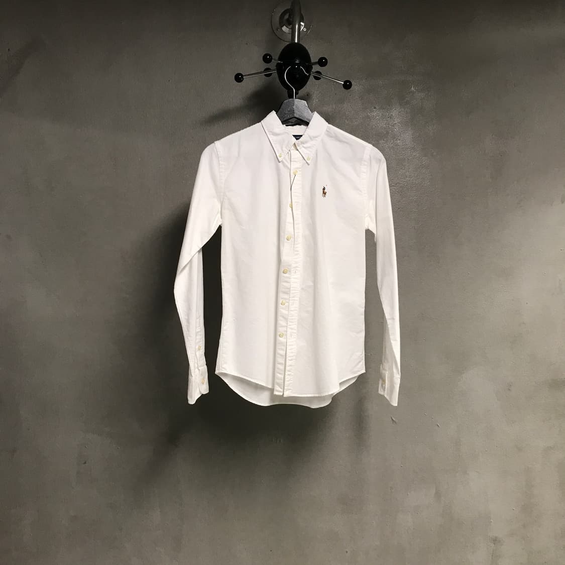 폴로 랄프로렌 솔리드 셔츠 화이트 2(W) 상품이미지1