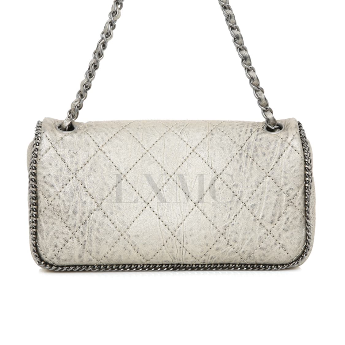 샤넬 칼라거펠트 라이언 체인백 메탈릭골드 플랩 숄더 상품이미지4