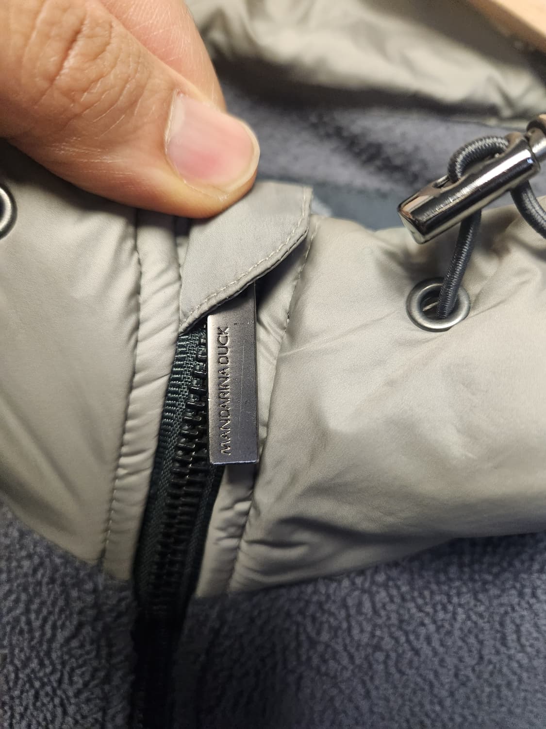 20fw 만다리나덕 TRAVEL 후드 플리스 집업 M 상품이미지3