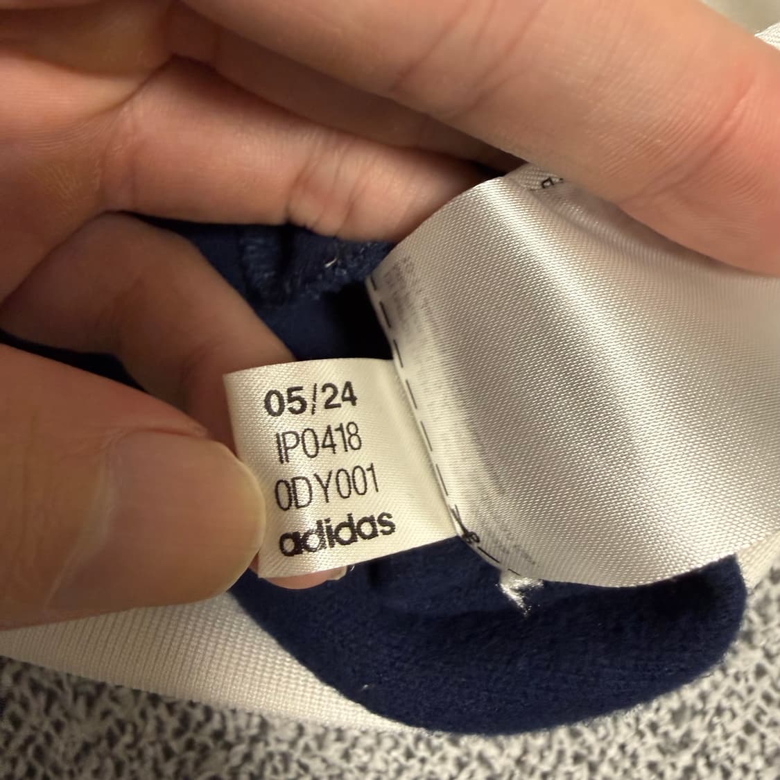 아디다스 베켄바우어 져지 네이비화이트 M 트랙탑 상품이미지5