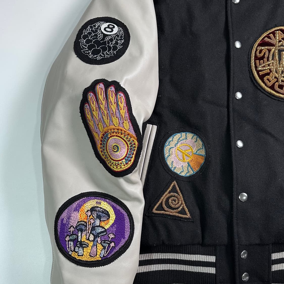 스투시 x 드리스반노튼 바시티 자켓 상품이미지3