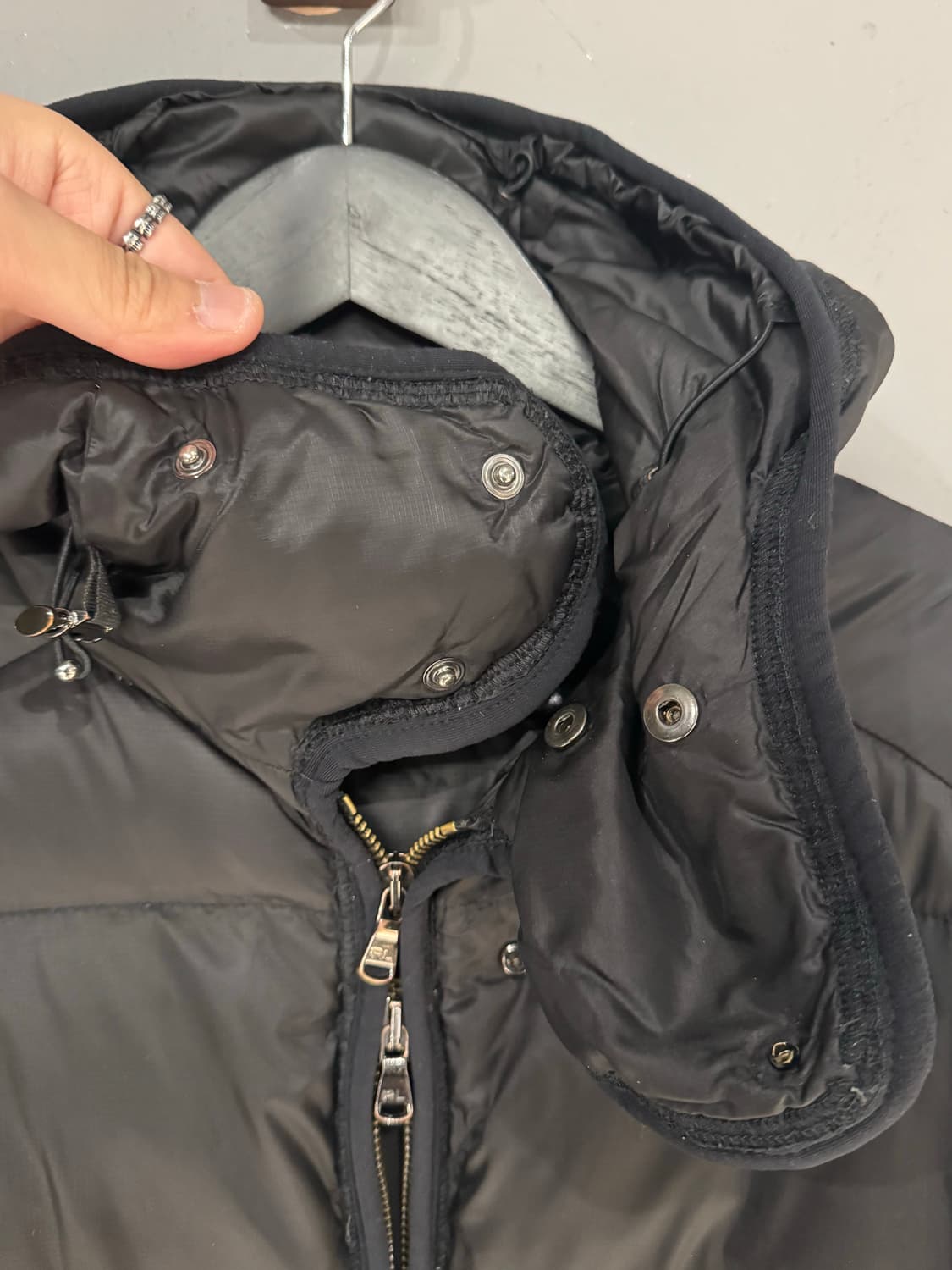 랄프로렌 블랙라벨 후드 다운 푸퍼자켓 상품이미지3