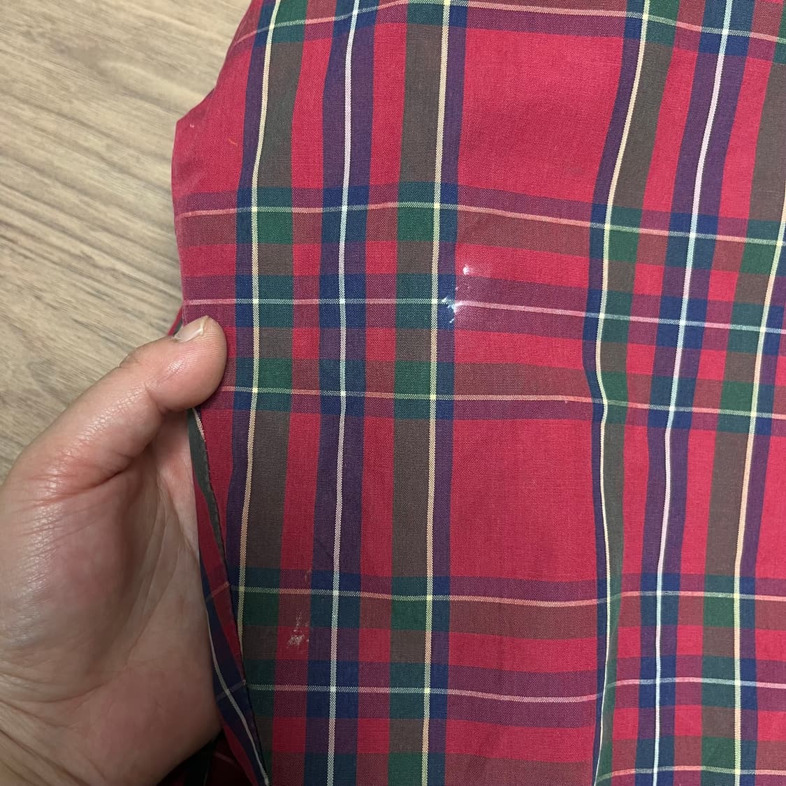 100 폴로 랄프로렌 빈티지 체크 바라쿠타 블루종 자켓 상품이미지7