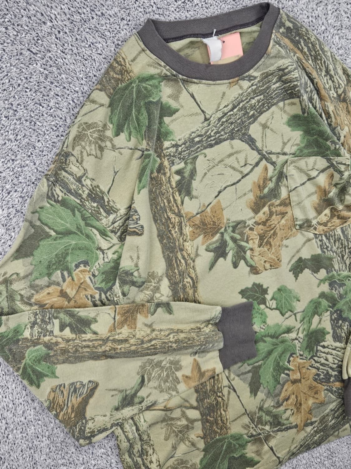 빈티지 리얼트리 싱글스티치 롱슬리브 긴팔티셔츠 (XL추정) / 11758 상품이미지5