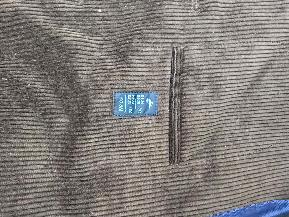 파쏘나블 매장정품 멋스러운 허리벨티드 코듀로이 블레이져 상품이미지9