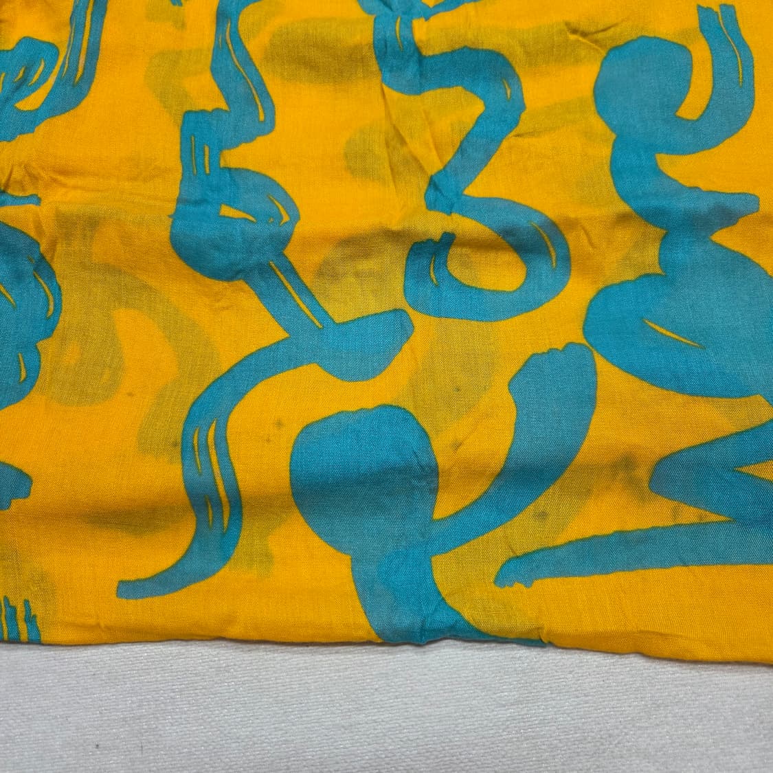 ZARA 아방가르드 추상 패턴 롱 스카프 상품이미지3