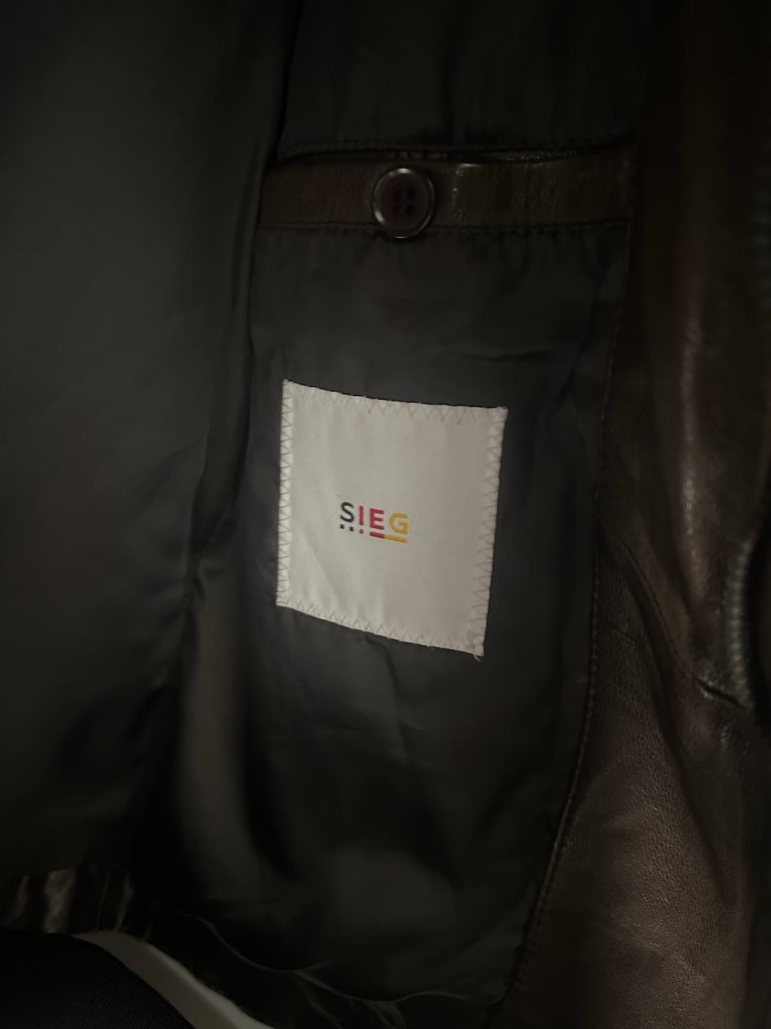 sieg 시에그 빈티지 레더자켓 상품이미지5