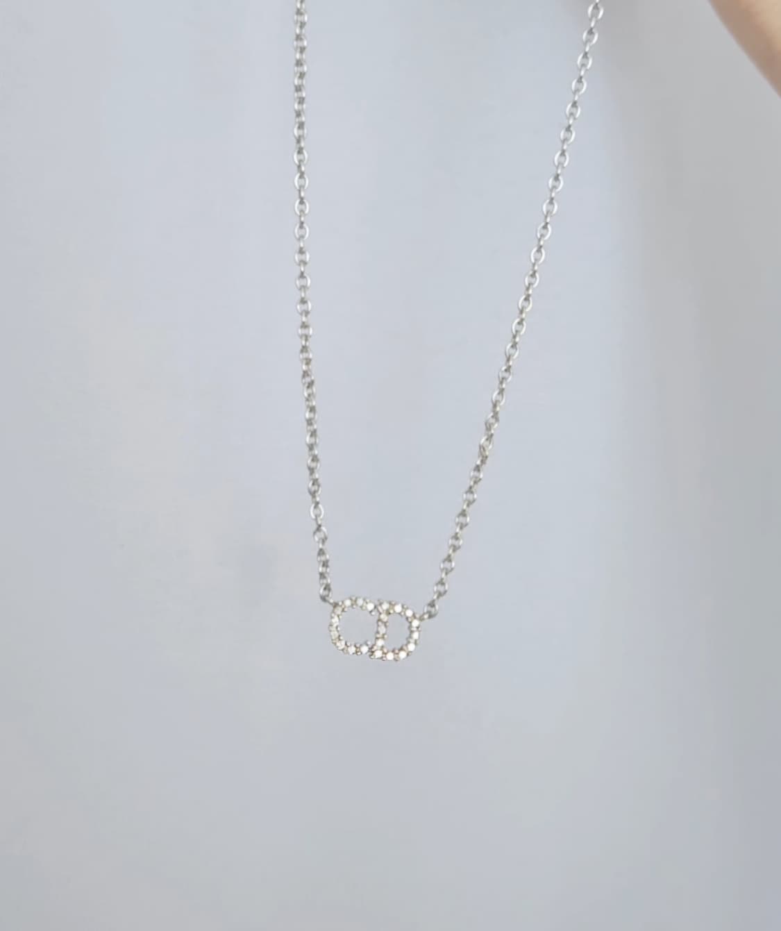 [미사용급/풀셋] 디올(Dior) 클레어 디 룬 목걸이 화이트 [정품] 상품이미지6