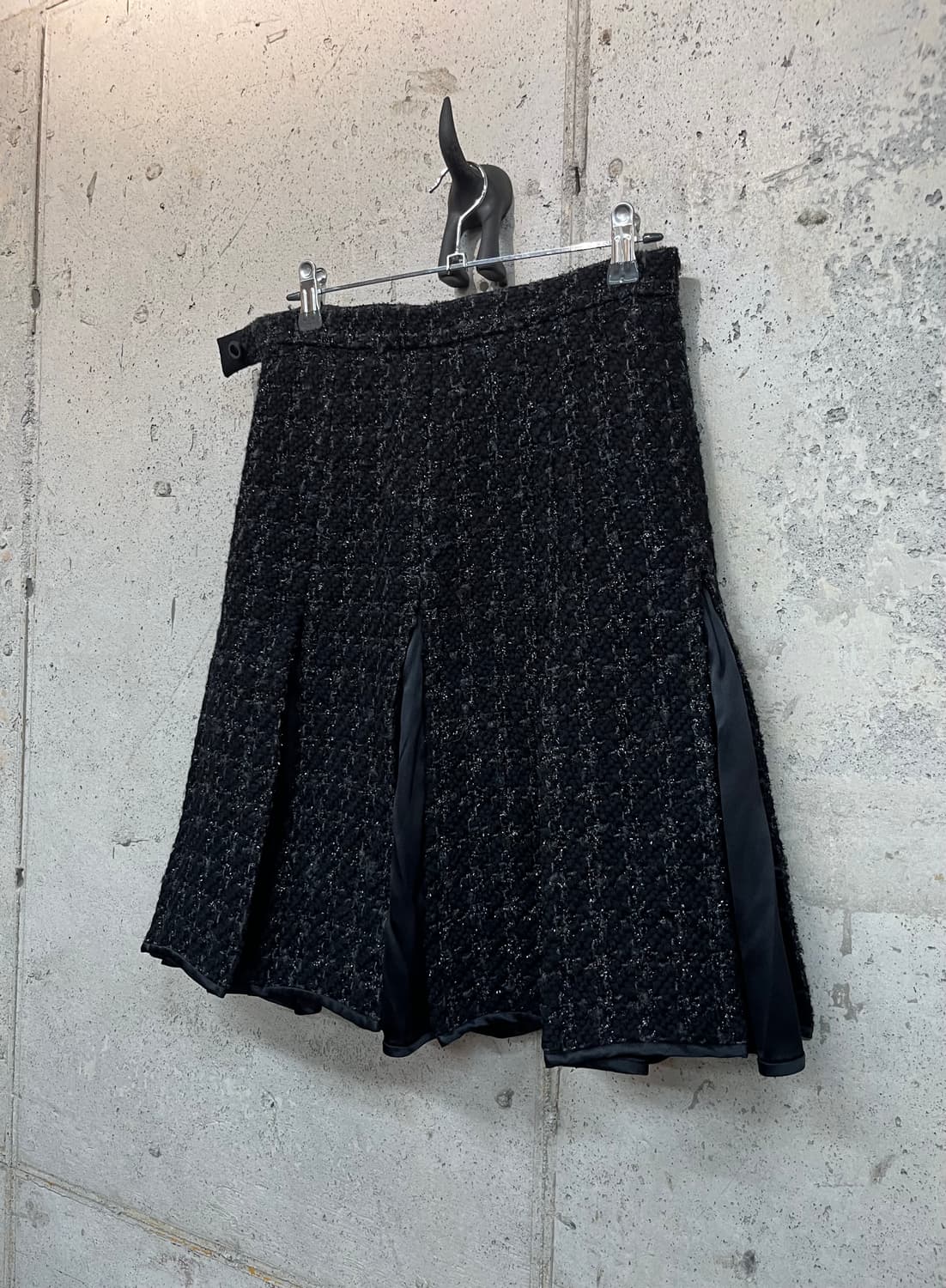 00s BLUMARINE 블루마린 트위드 실크 스커트 상품이미지1