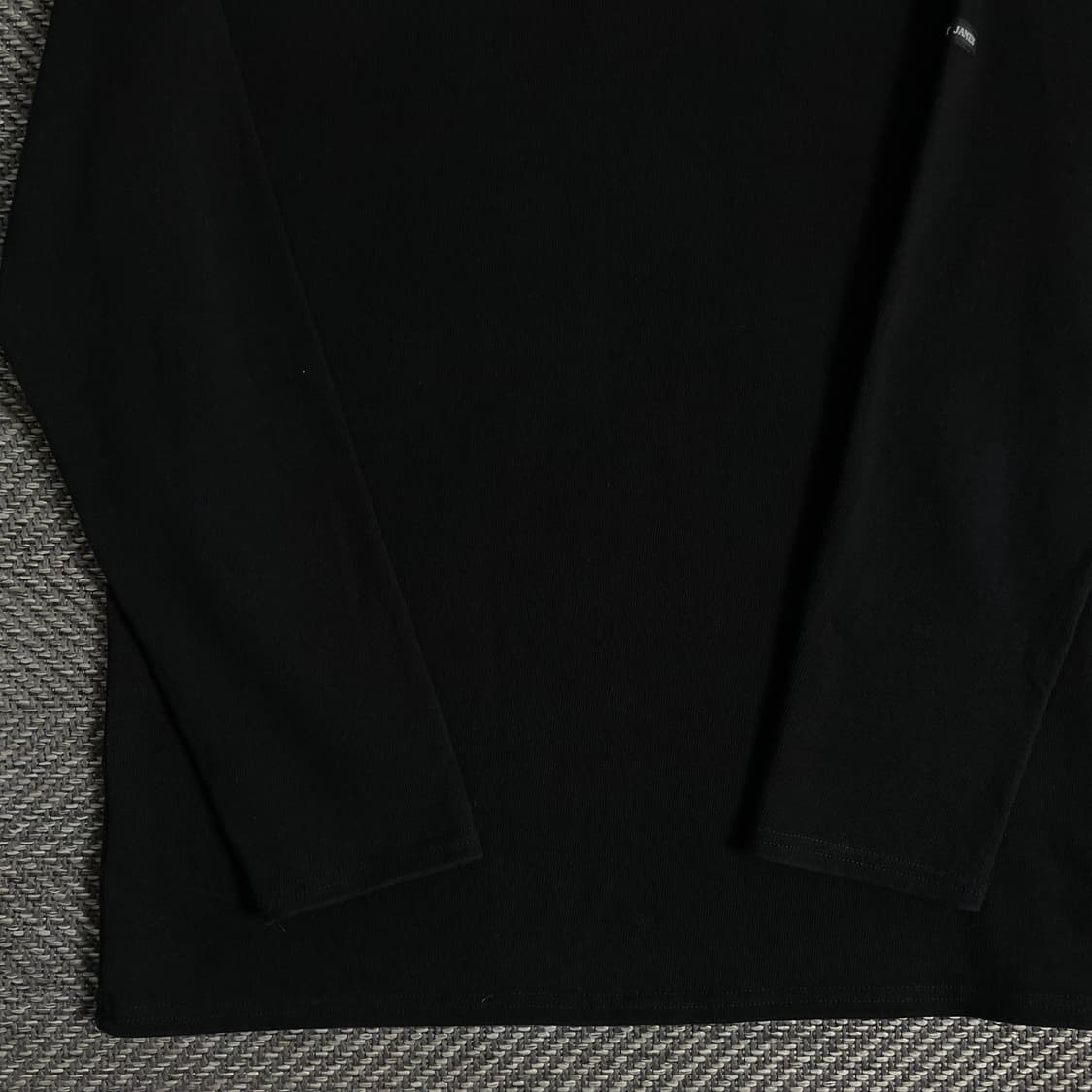 세인트제임스 패치로고 블랙 미니멀 롱슬리브o 3159 상품이미지2