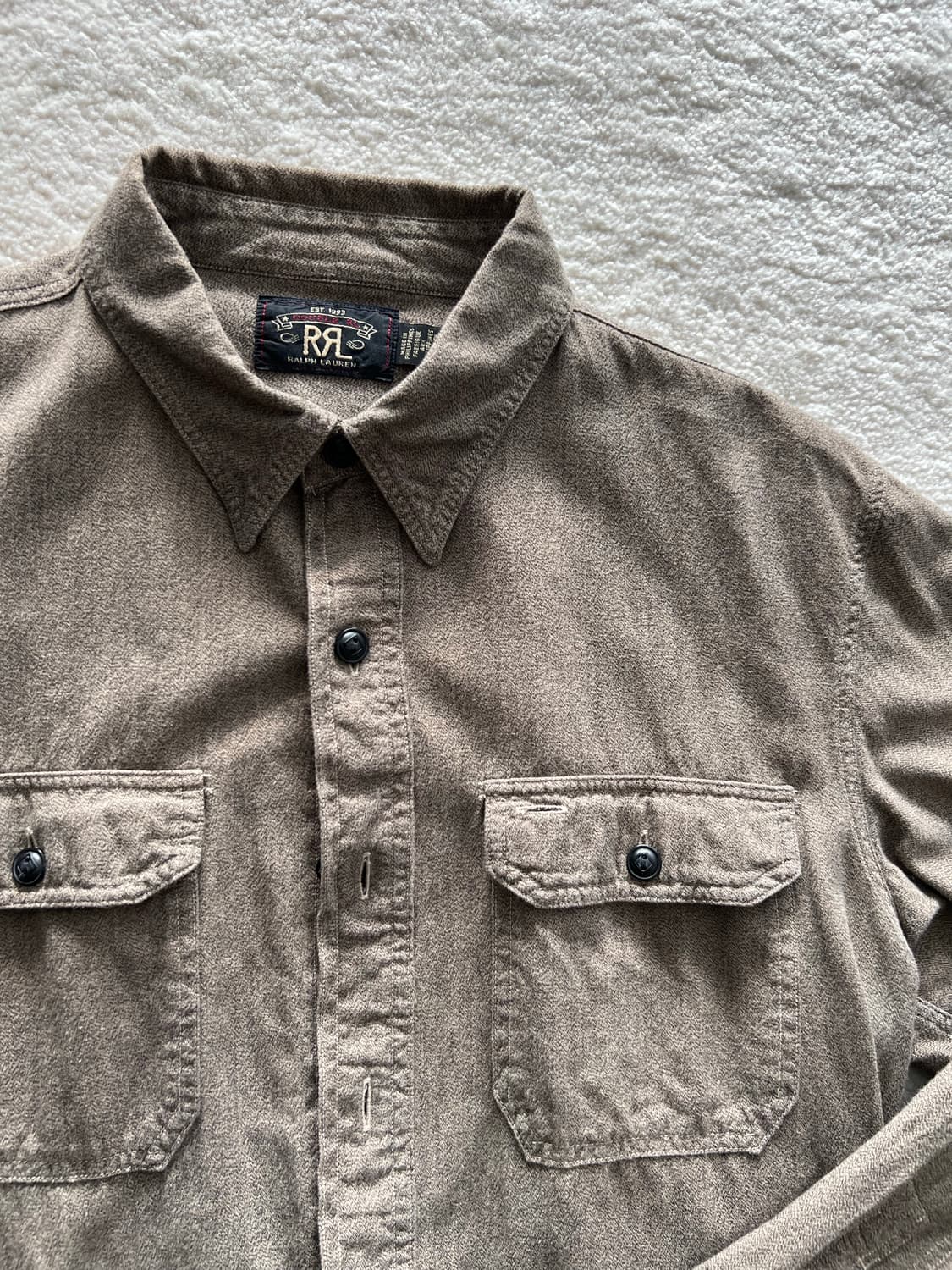 더블알엘 재스페이 셀비지 워크 셔츠 상품이미지1