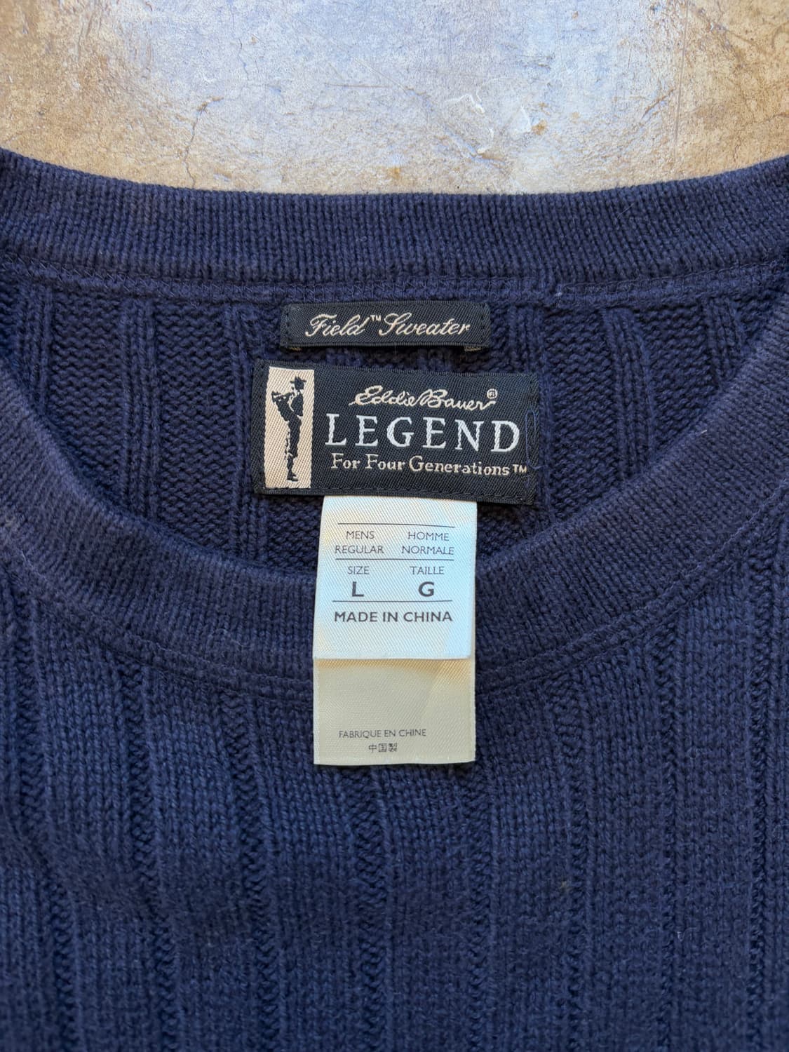 에디바우어 패치 포켓 코튼 스웨터 상품이미지4