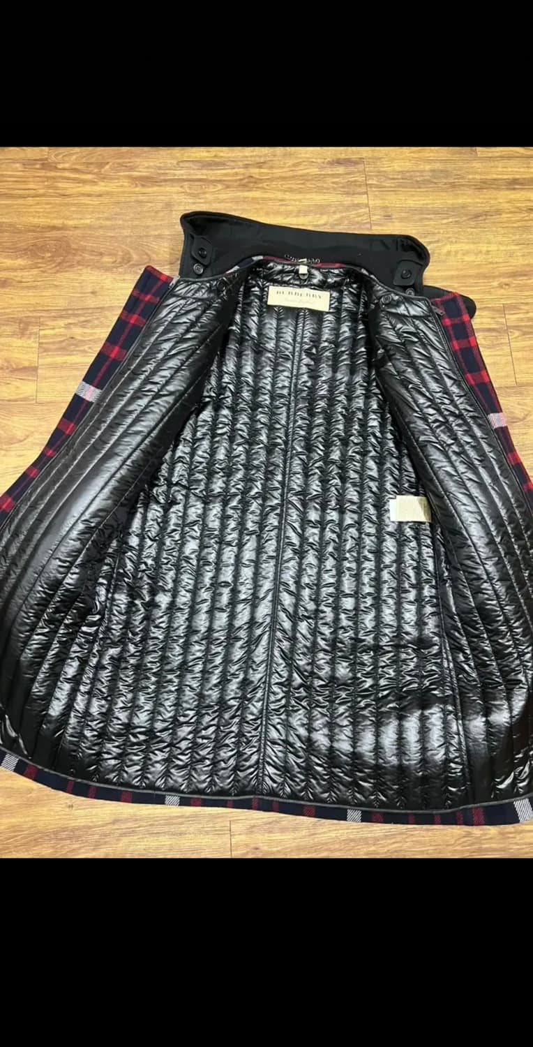 버버리 타탄체크 더플코트 상품이미지4