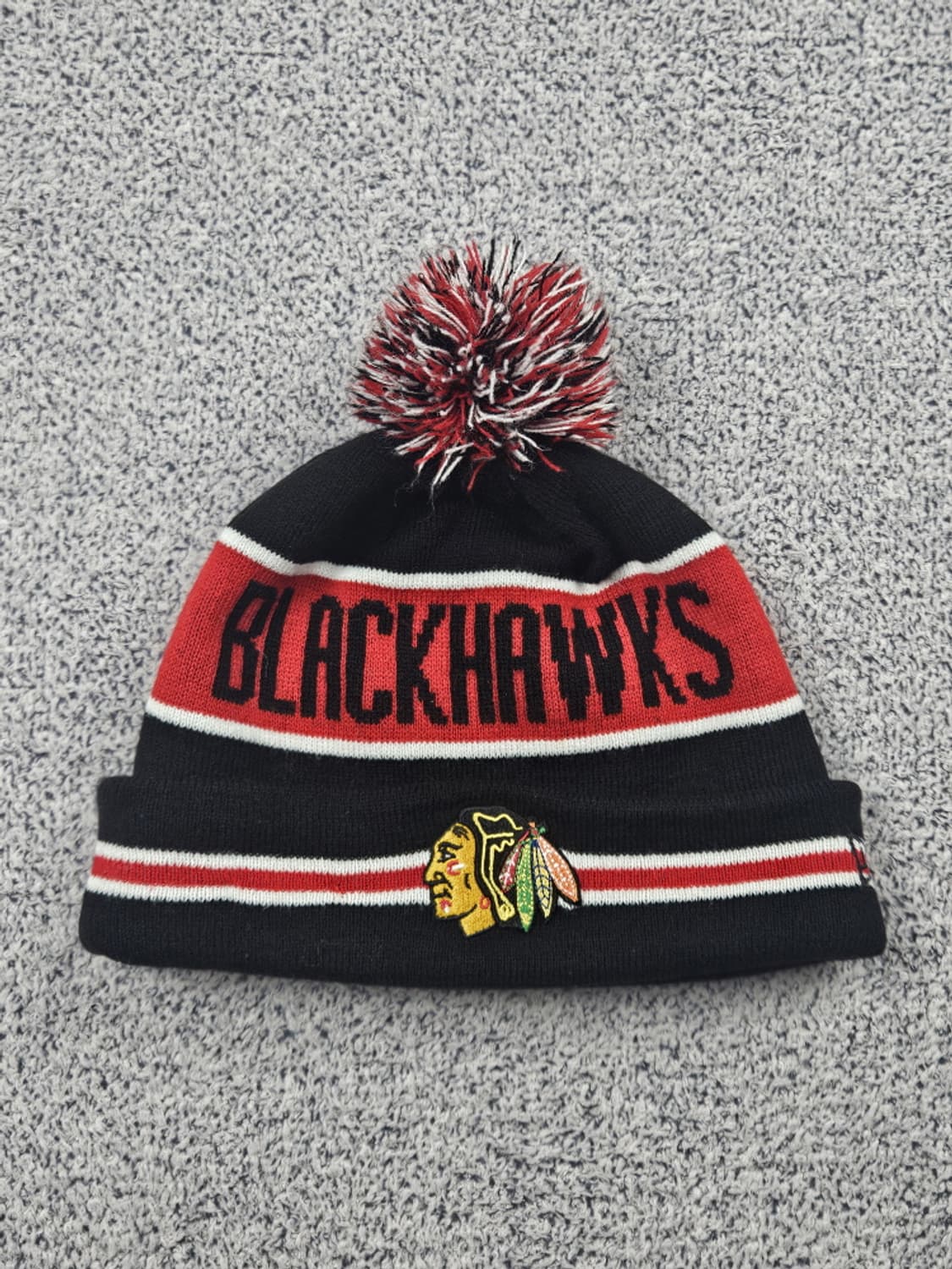 NEWERA NHL 시카고 블랙호크스 커브드폼 비니 (OS)/ 10573 상품이미지1