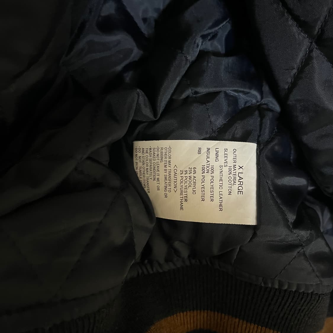 [XL] 스투시 바시티 자켓 상품이미지4