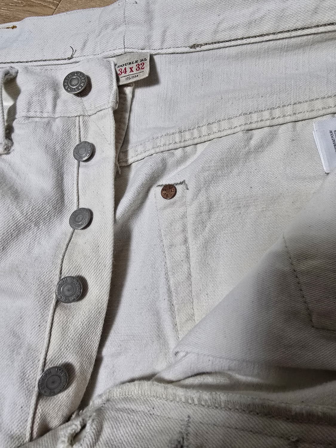 RRL 빈티지 5포켓 에크루34/32 상품이미지5