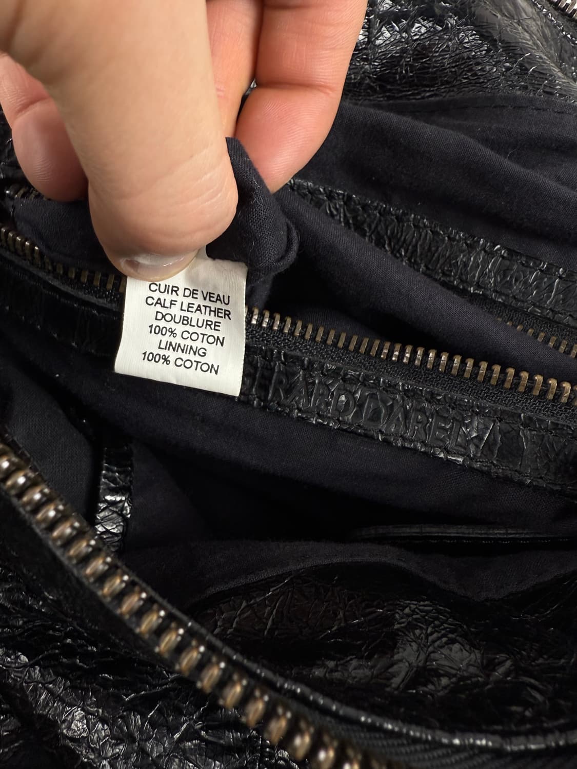 gerard darel 카프 레더 토트백 상품이미지7