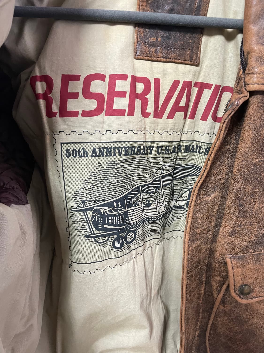 evans enterprises a-2 양가죽자켓 상품이미지3