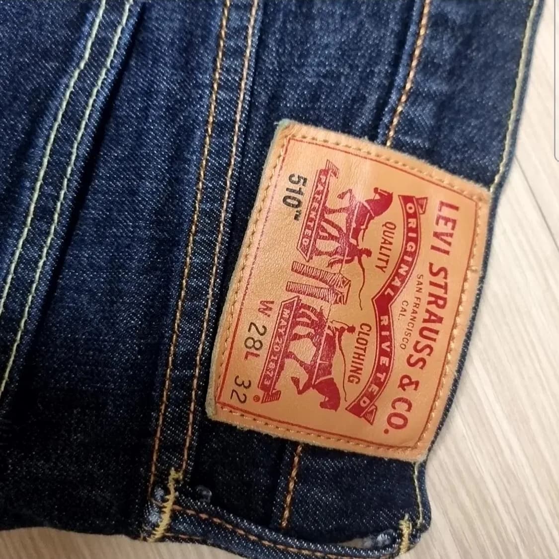 리바이스510 데님 청바지(28) 상품이미지5