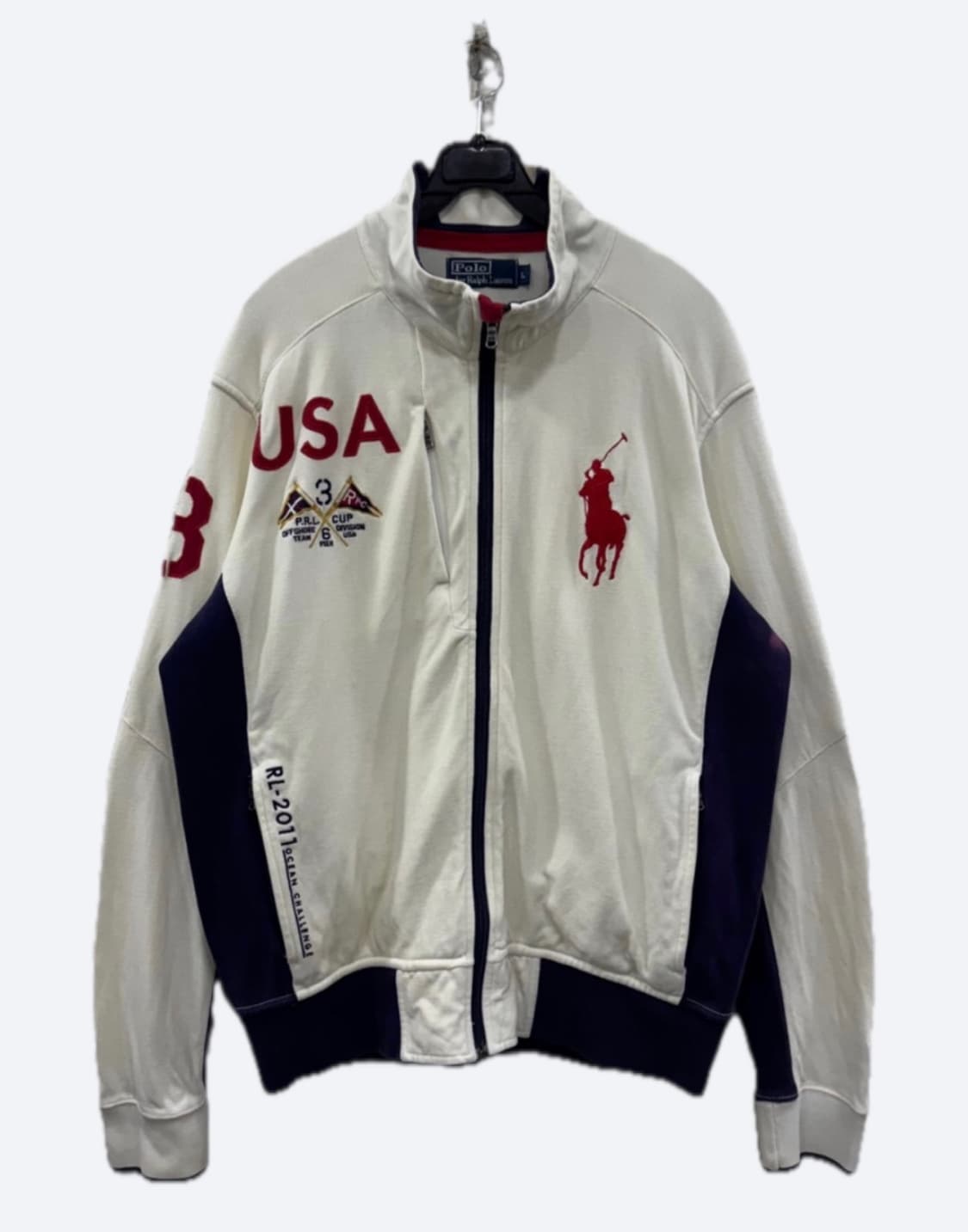 폴로 빅포니 usa 레이싱 집업  상품이미지2