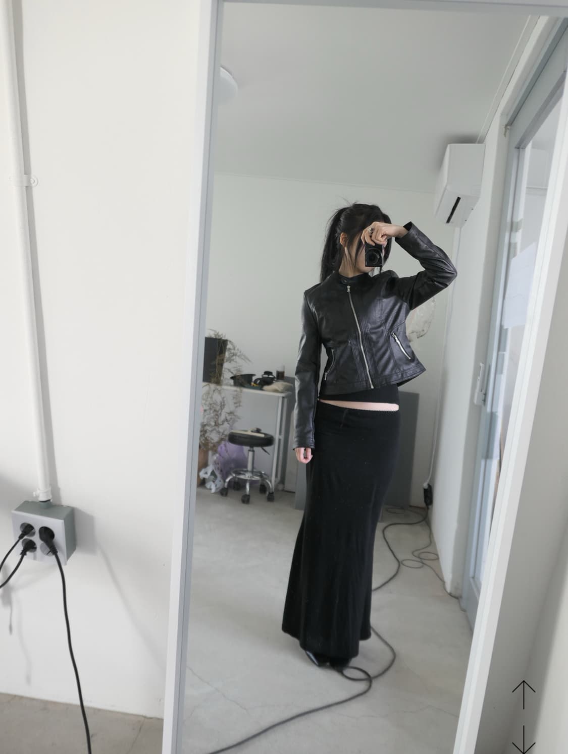 디에이디 레더 자켓 상품이미지1