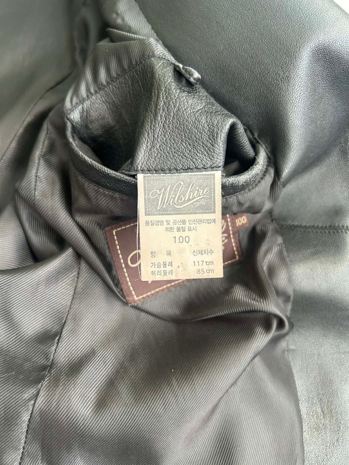 [100] Wilshire 프리미엄 양가죽 2B 테일러드 블레이져 자켓 상품이미지7