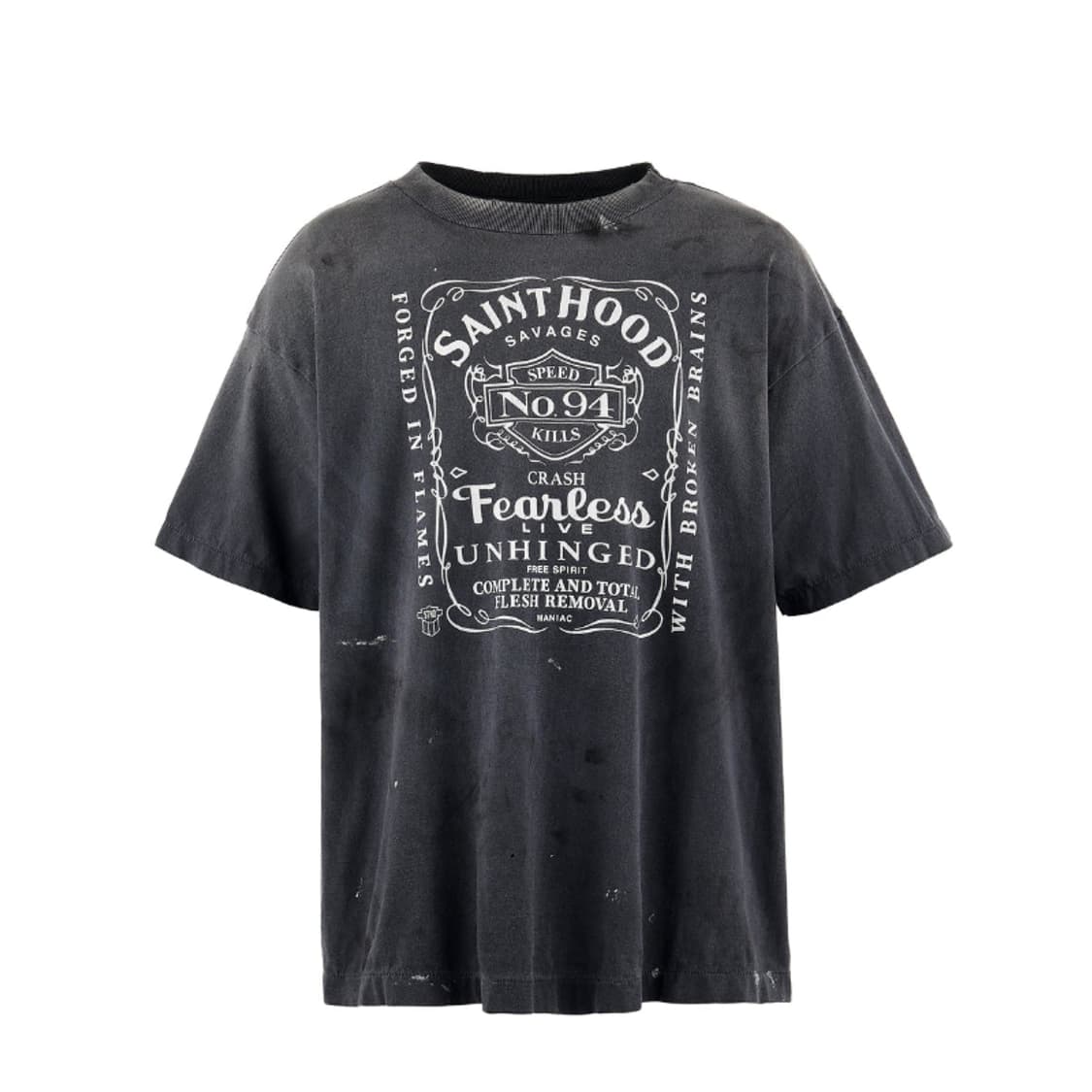 [새상품/XL] 세인트미카엘 x 네이버후드 STHD 피어리스 반팔 티셔츠 상품이미지1