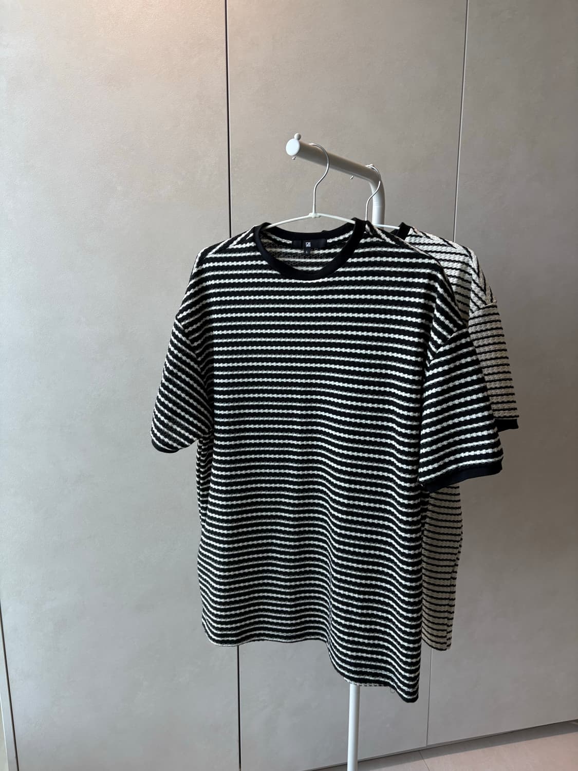 파블로 스트라이프 머슬핏 링거티 라지 사이즈 상품이미지5