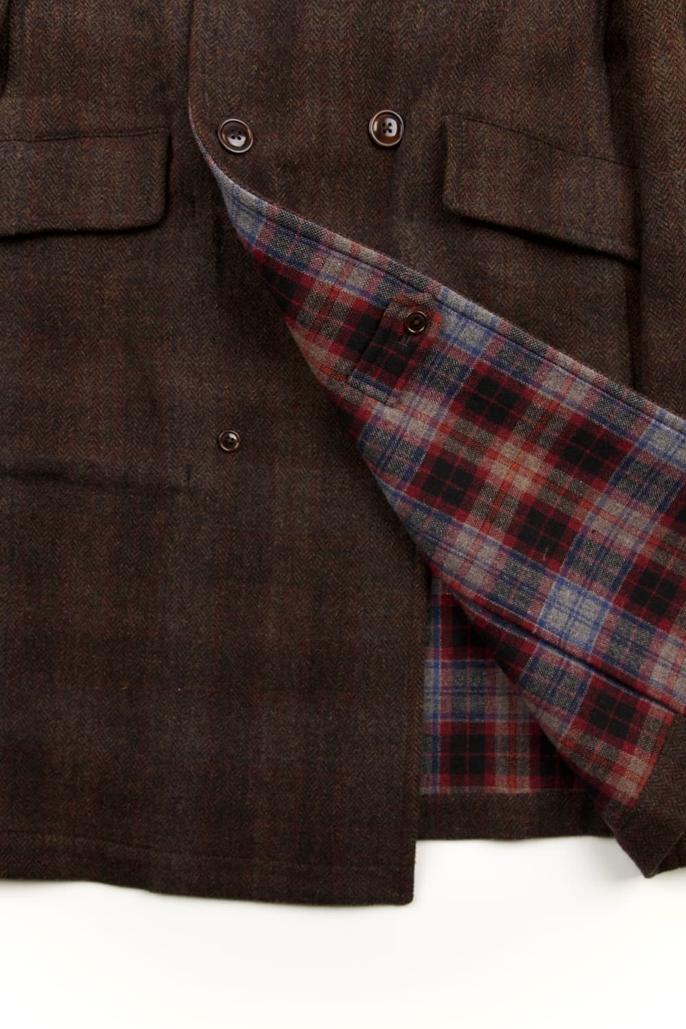 Ts(s) 더블브레스티드 코트 브라운 상품이미지7