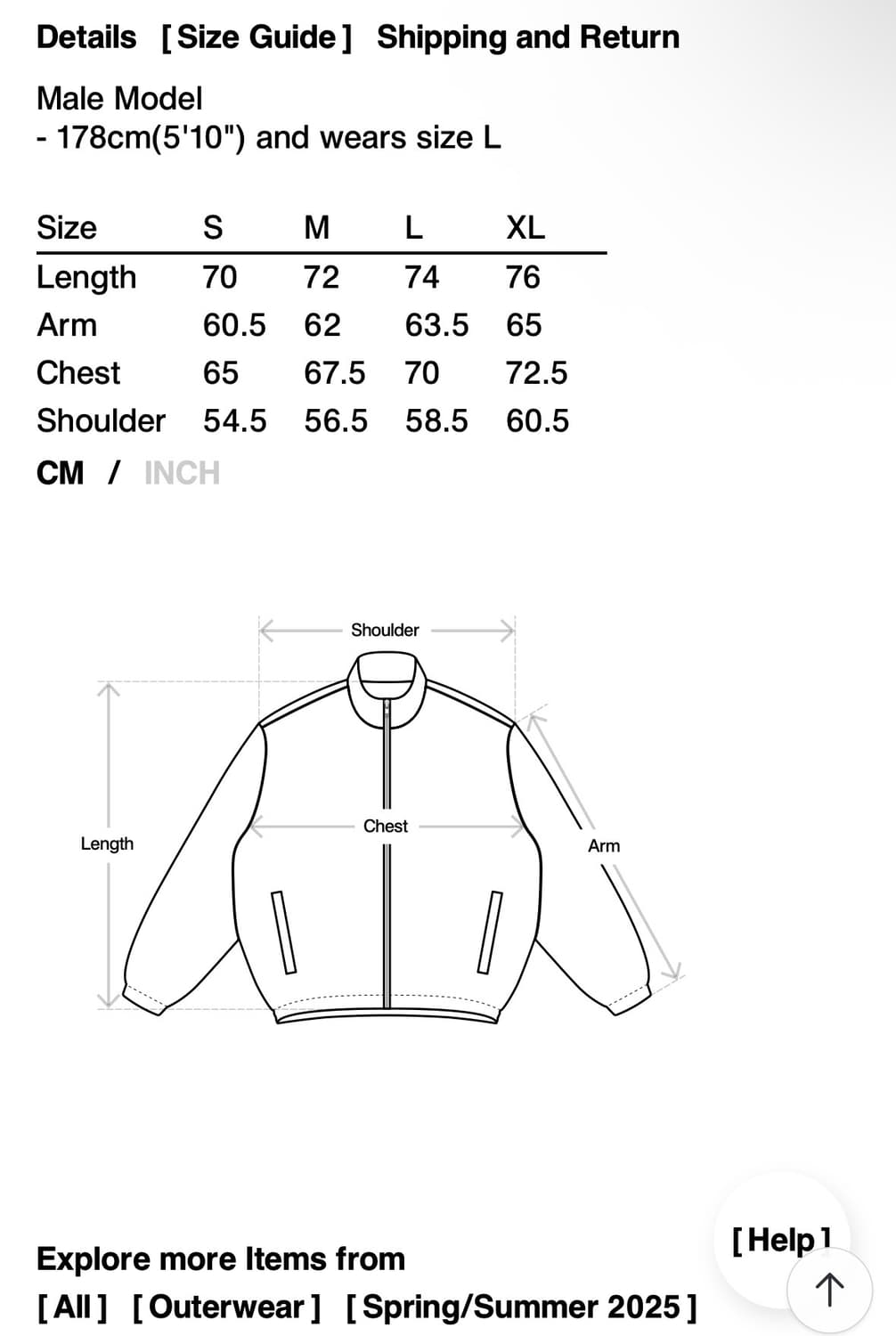 디스이즈네버댓) INTL. Team Jacket GR M 상품이미지6