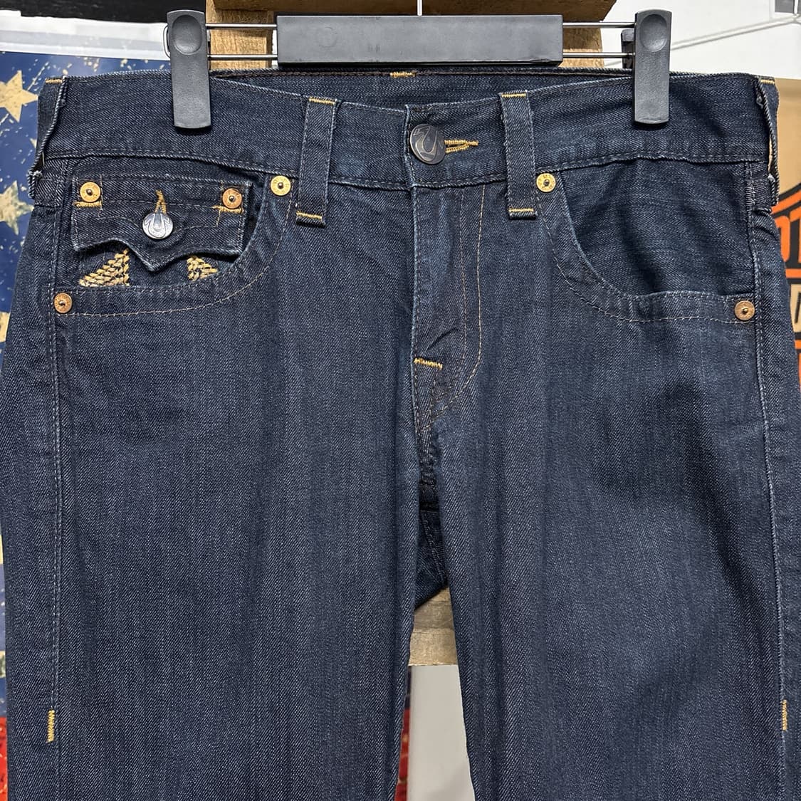 00s 트루릴리전 미국생산 리키 슈퍼T 스티치 데님팬츠 N908 상품이미지3