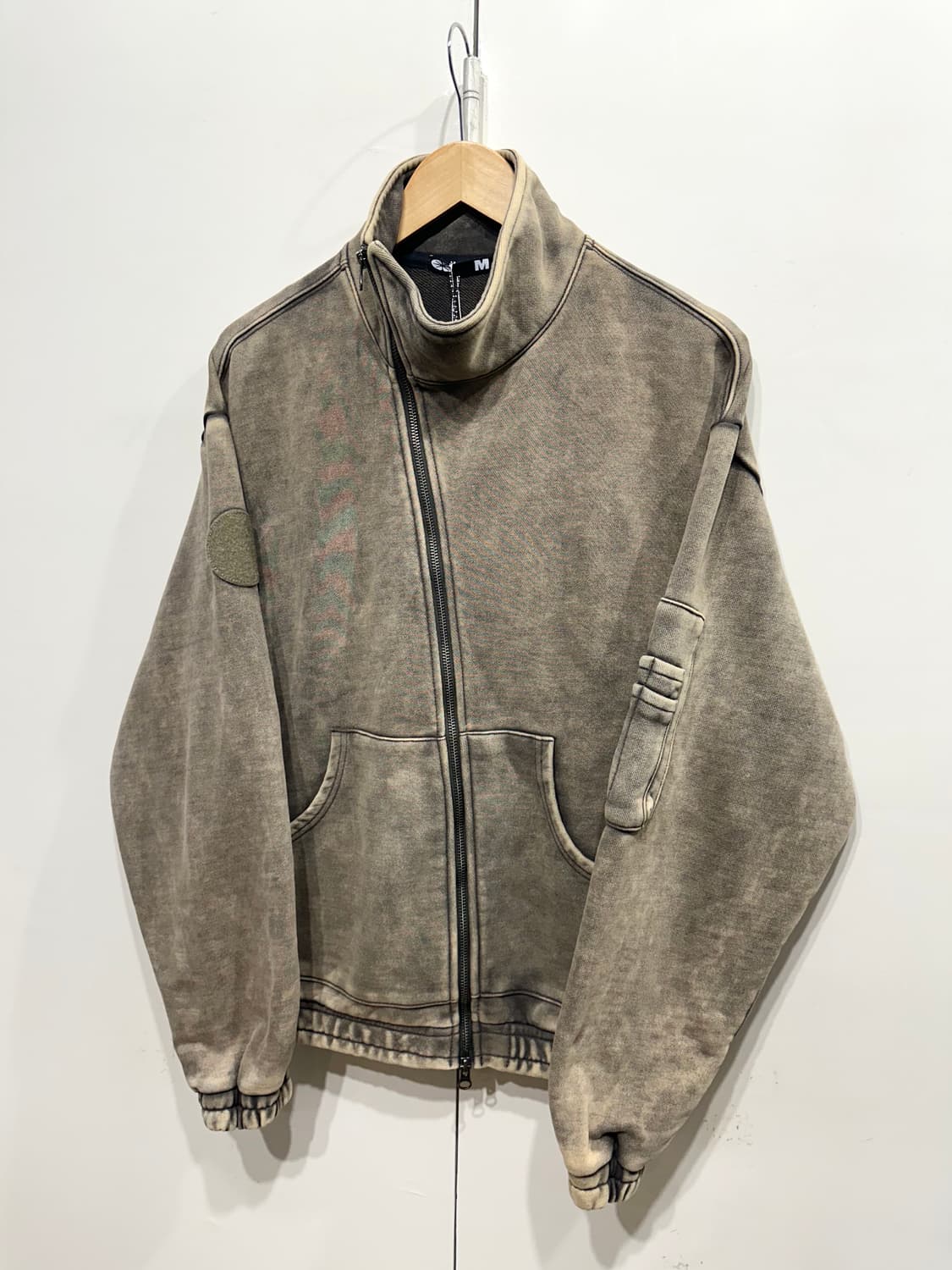 ERTR 에이시메트릭 집업 자켓 상품이미지2