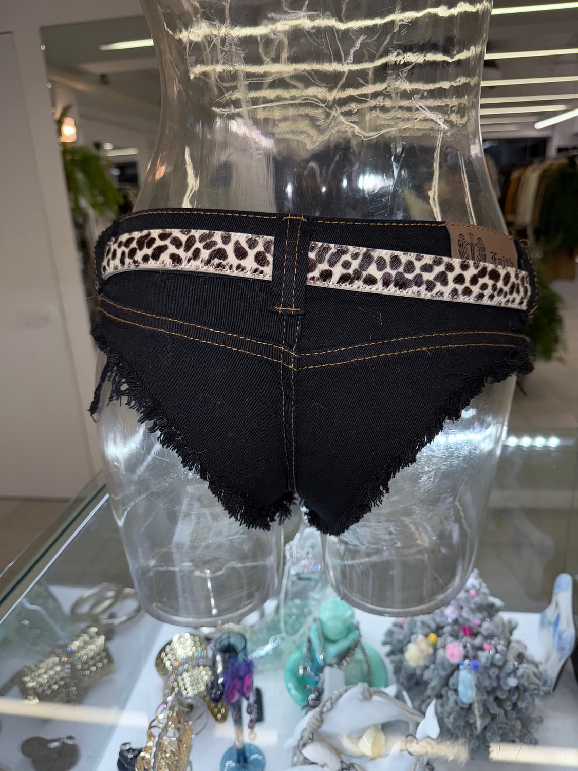 calf hair thin belt 상품이미지3