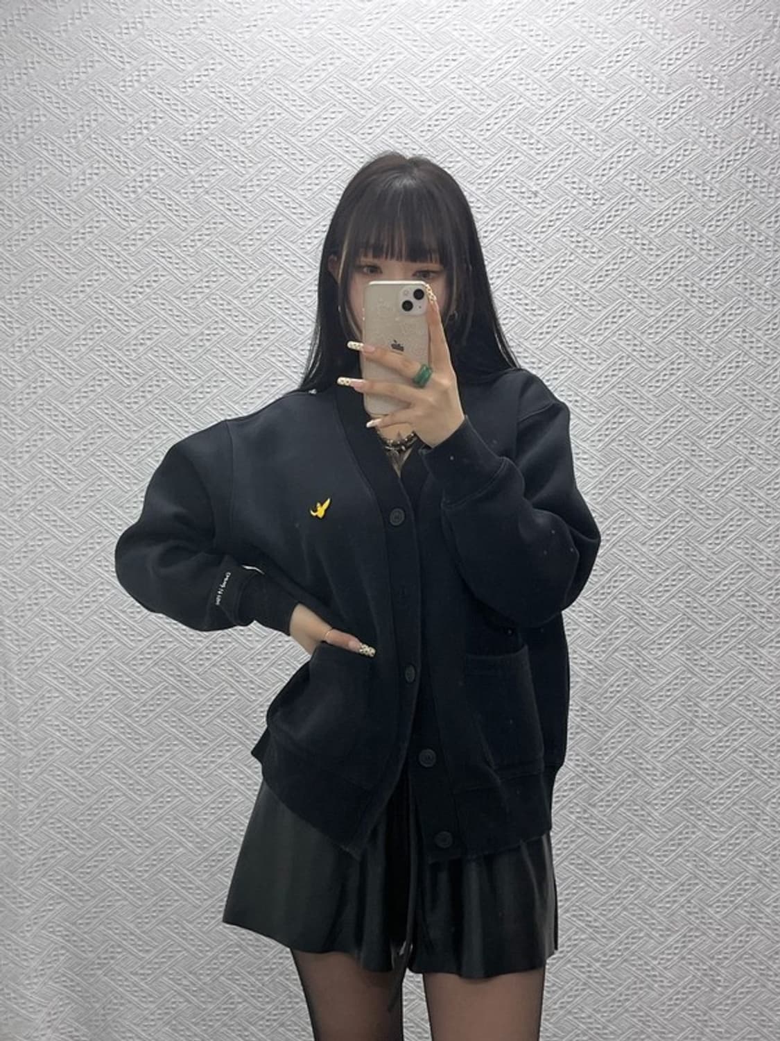 와릿이즌 와키윌리 모던 캐주얼 브이넥 버튼 가디건 S C09910 상품이미지1