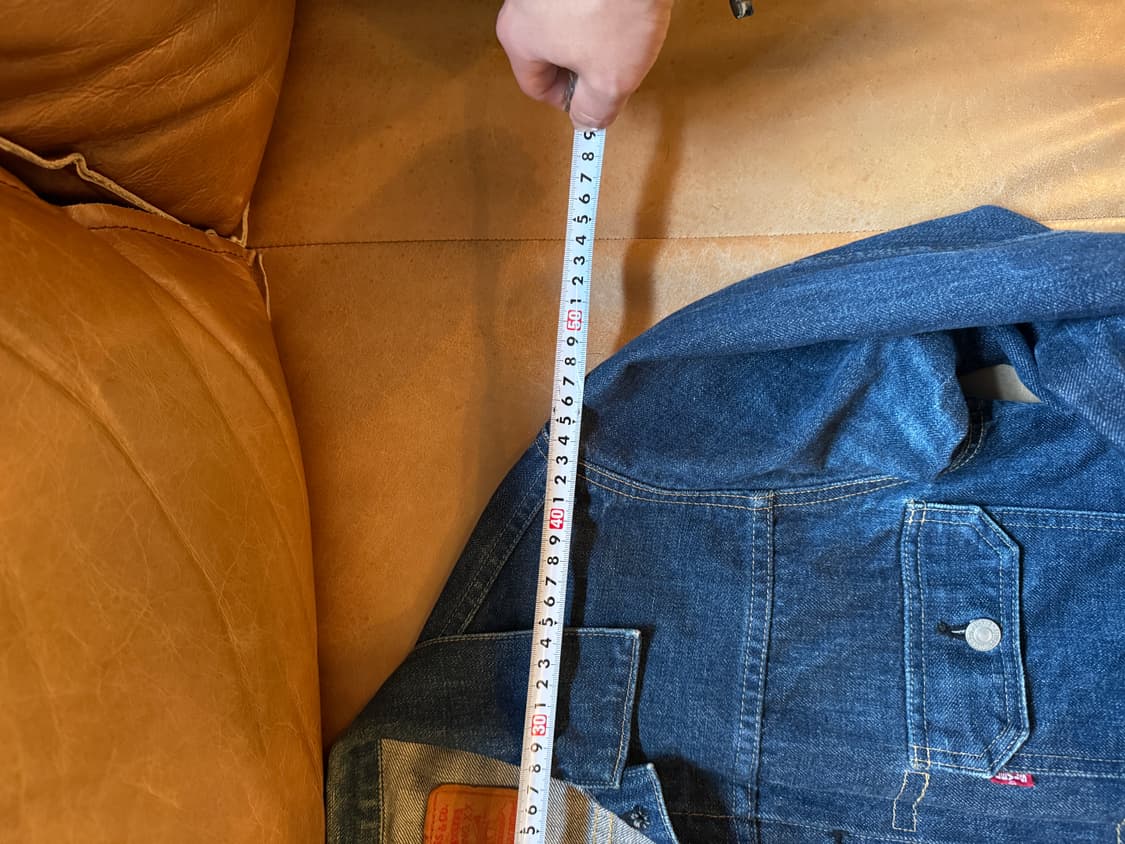 리바이스 빈티지 데님자켓 71507 38사이즈 상품이미지4