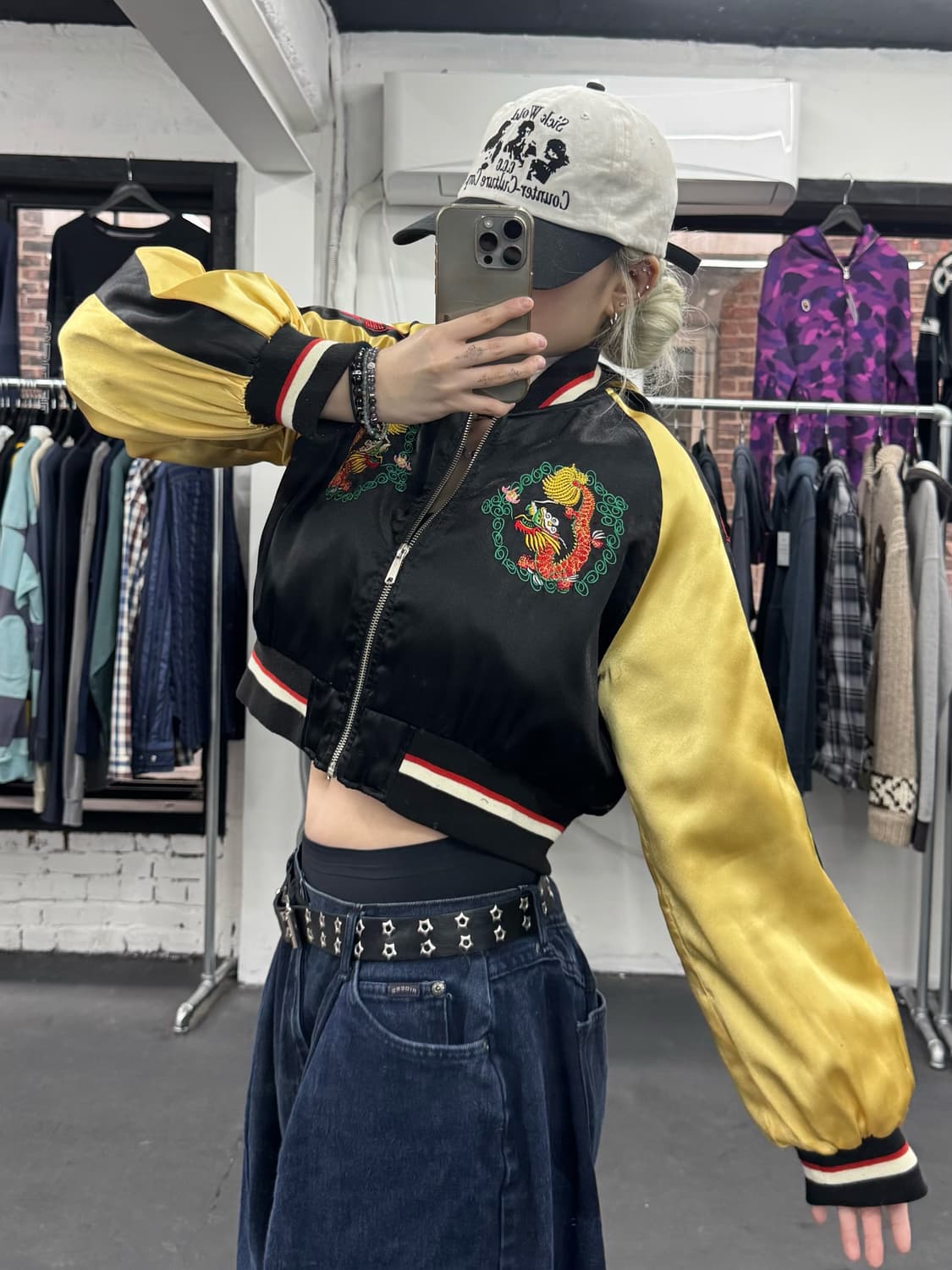 VTG 크롭 스카잔 자켓 상품이미지1