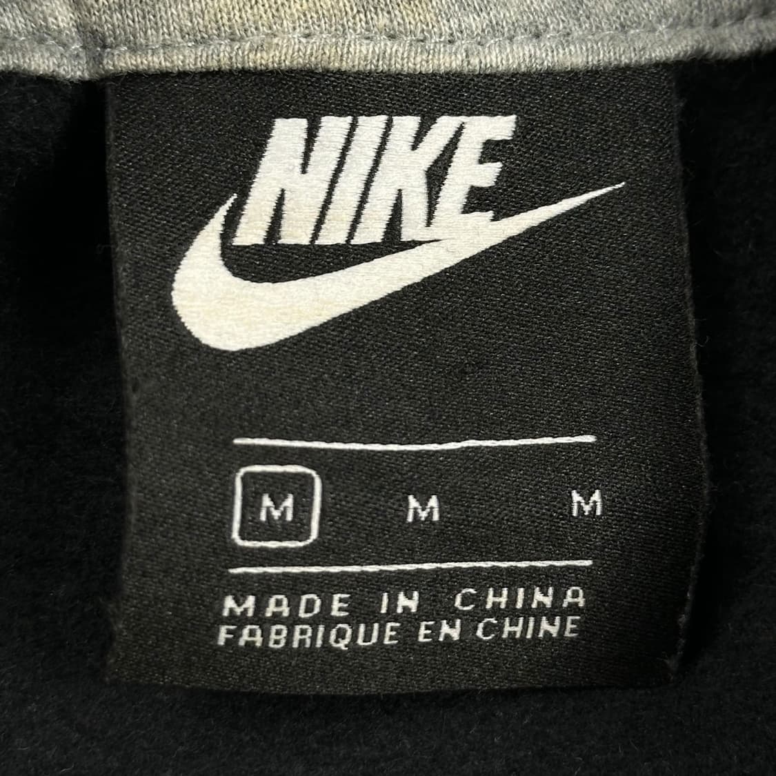 나이키 퓨추라 빅로고 블랙 후드티 (M) 상품이미지5