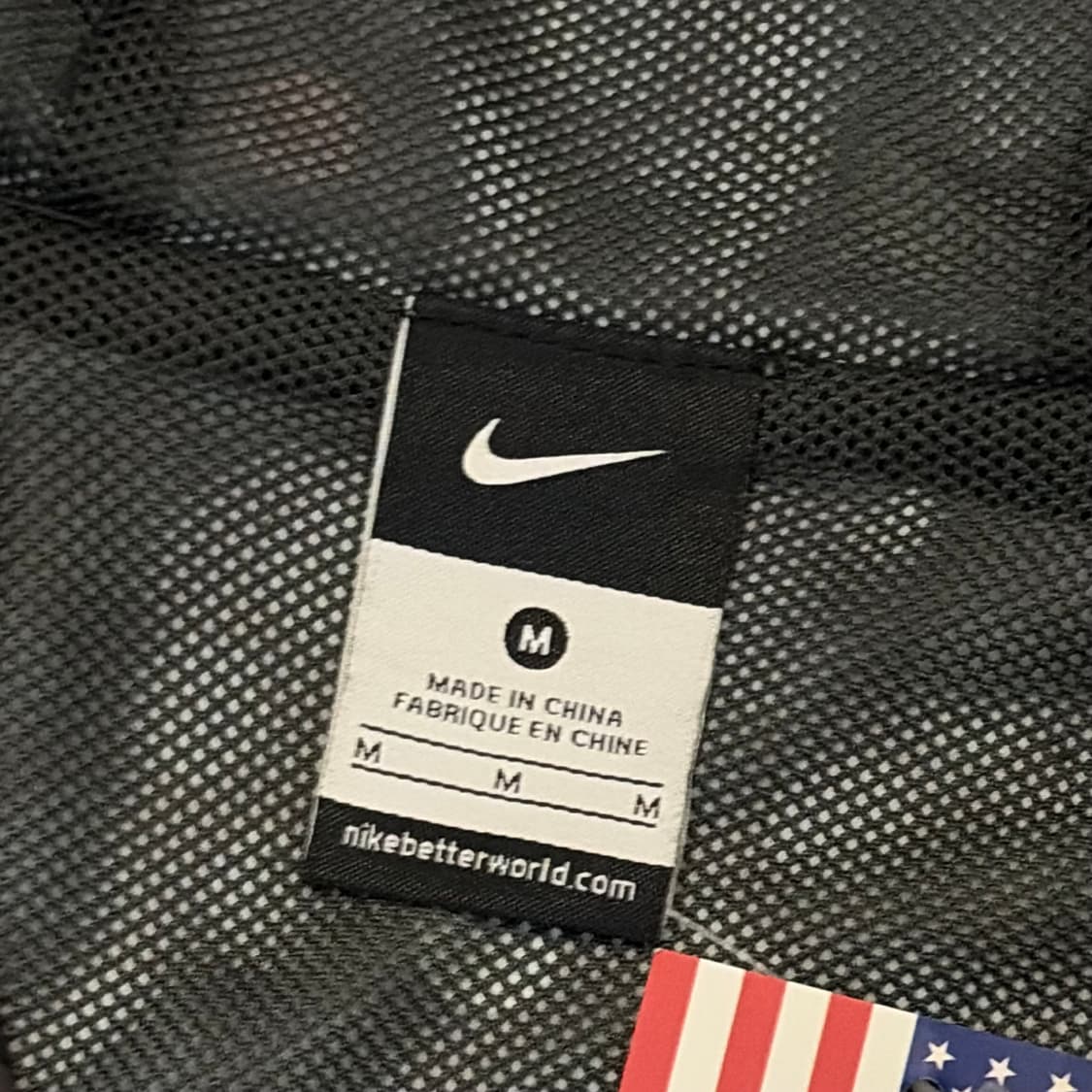 USA 나이키 도트 땡땡이 후드 바람막이  상품이미지5